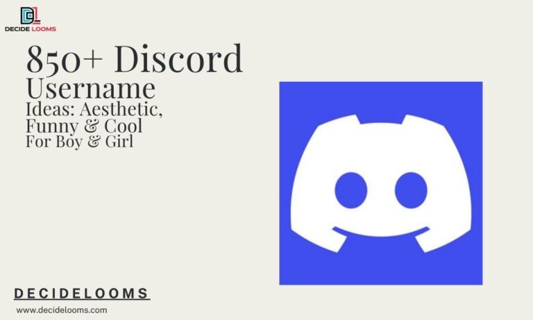850+ Discord Username Ideas Aesthetic, Funny & Cool For Boy & Girl