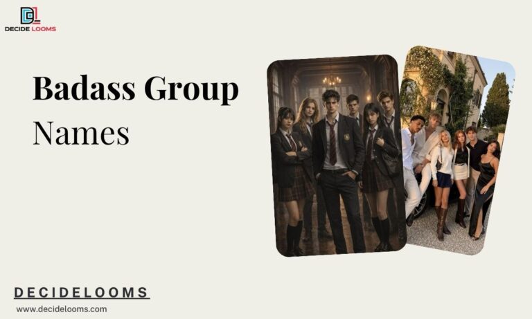 Badass Group Names