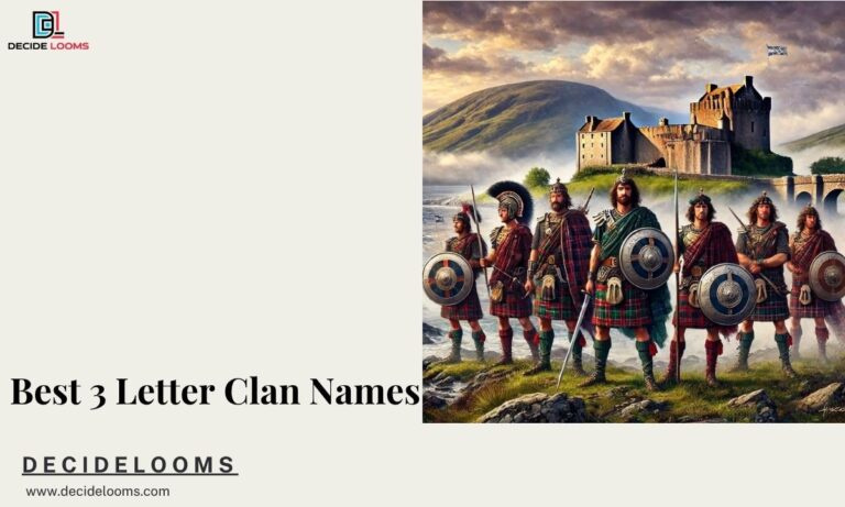 Best 3 Letter Clan Names