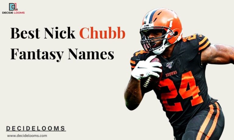 Best Nick Chubb Fantasy Names