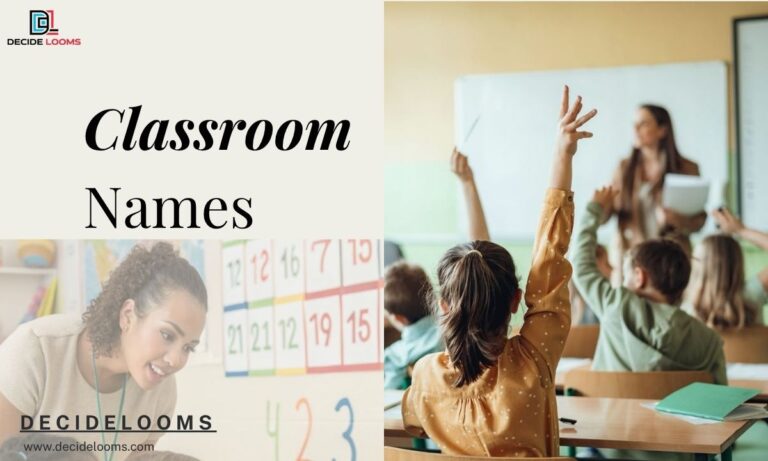 _Classroom Names
