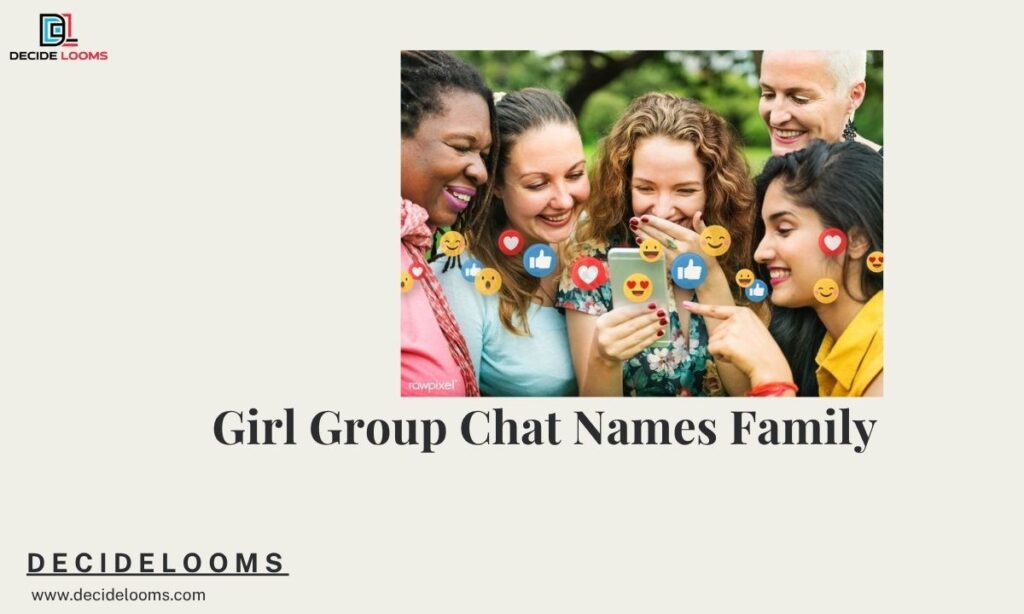Girl Group Chat Names Family