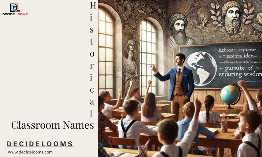 Historical and Geographical Classroom Names