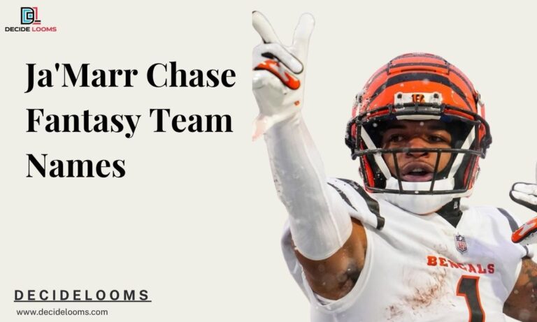 Ja'Marr Chase Fantasy Team Names