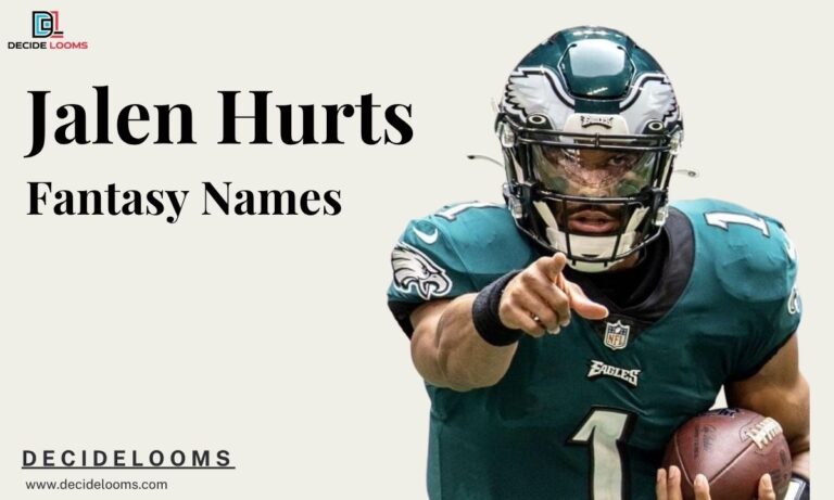 Jalen Hurts Fantasy Names