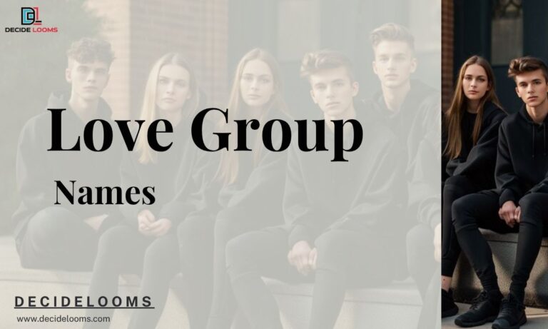 Love Group Names