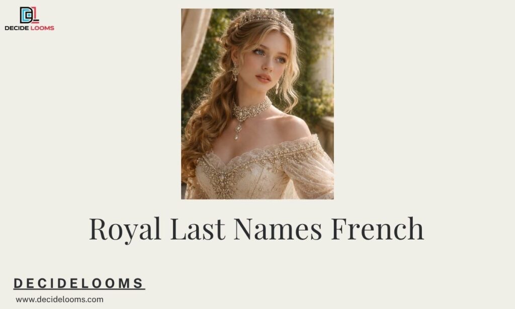 Royal Last Names French