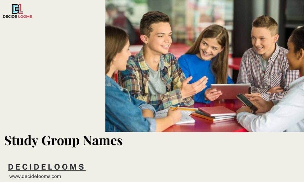 Study Group Names