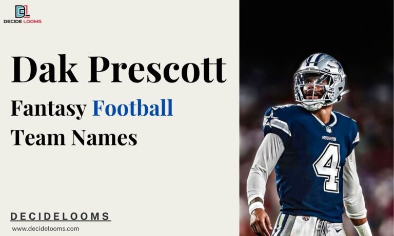 Dak Prescott Fantasy Football Team Names