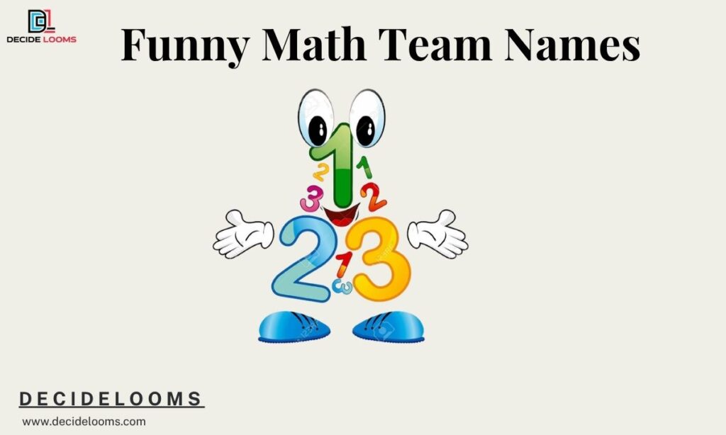 Funny Math Team Names