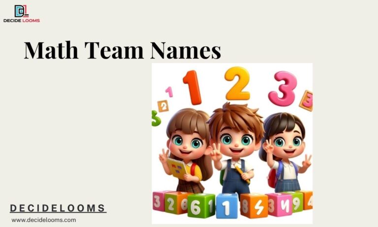 _Math Team Names